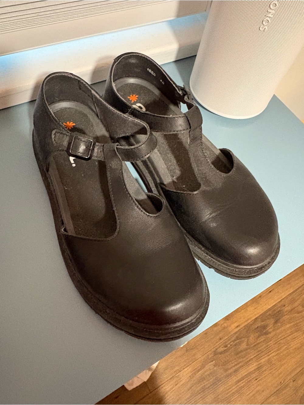 Black Mary Jane Platform Shoes - Women